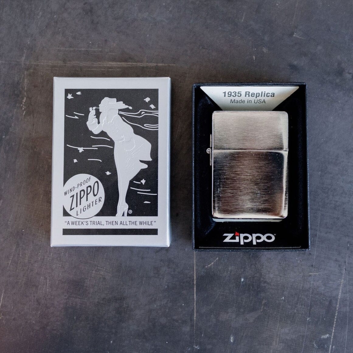 1935 Zippo Lighter – Bradley Mountain