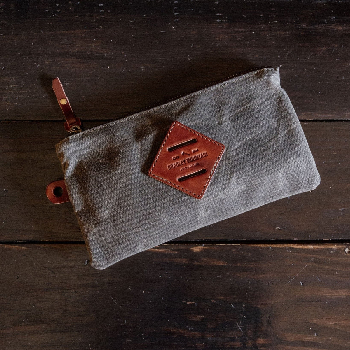 Zip Pouch - Field Tan – Bradley Mountain