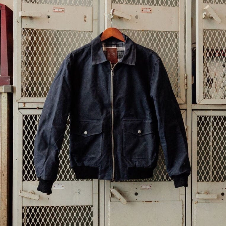 G-1 Waxed Bomber - Black – Bradley Mountain