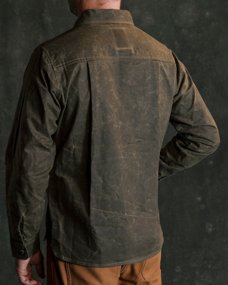 Canvas Workshirt - Military Olive – Bradley Mountain
