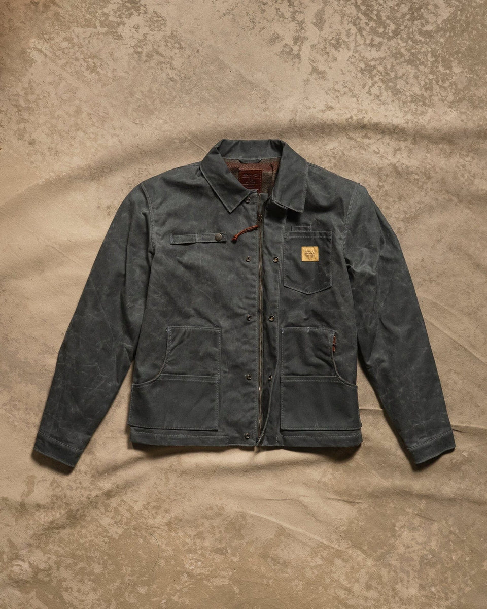ジャケット・アウター AUBERGE BIL PIT 42 Cabin Jacket w/ Zipper - Charcoal – Bradley Mountain