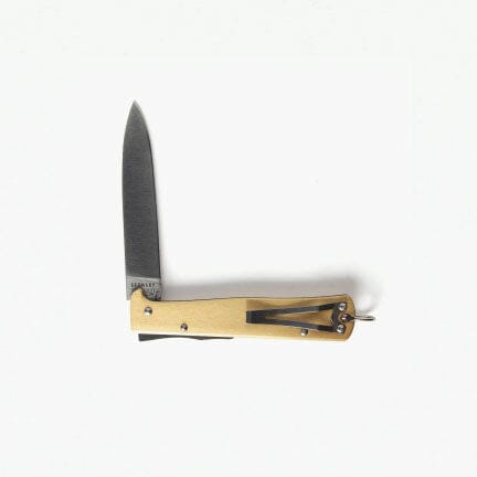 Brass Otter Clip Knife Bradley Mountain 