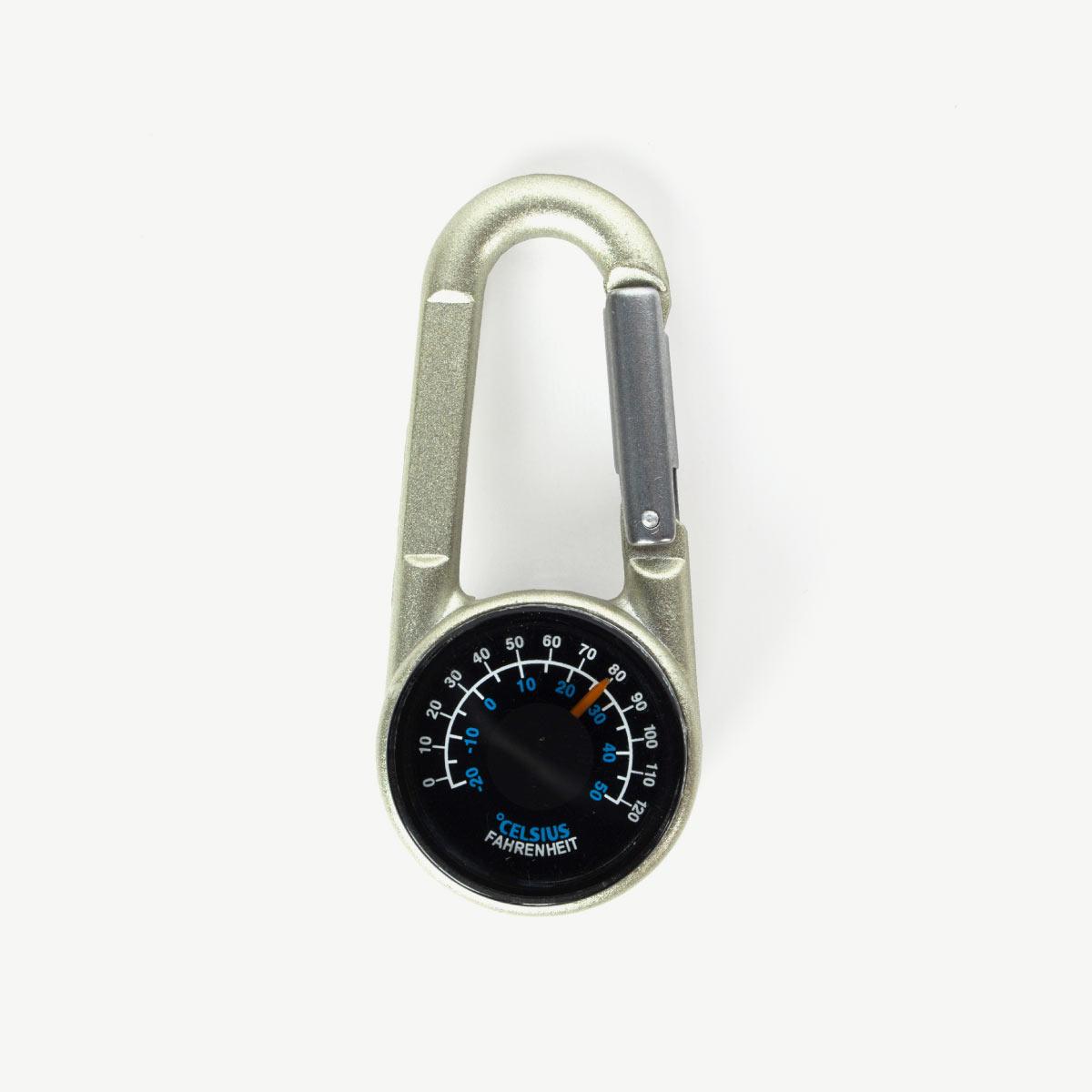 Carabiner Compass + Thermometer – Bradley Mountain