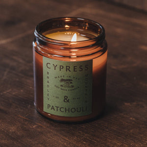 Cypress & Patchouli Candle Bradley Mountain 
