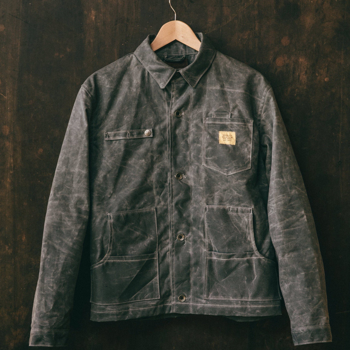 4-Season Cabin Jacket - Charcoal – Bradley Mountain
