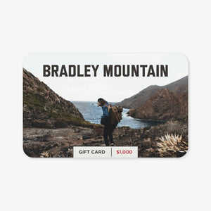 E-Gift Card Gift Card Bradley Mountain $1000 