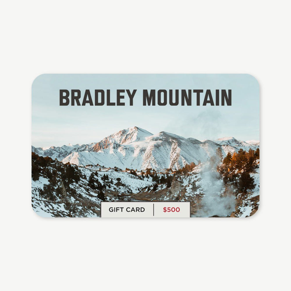 E-Gift Card Gift Card Bradley Mountain $500 