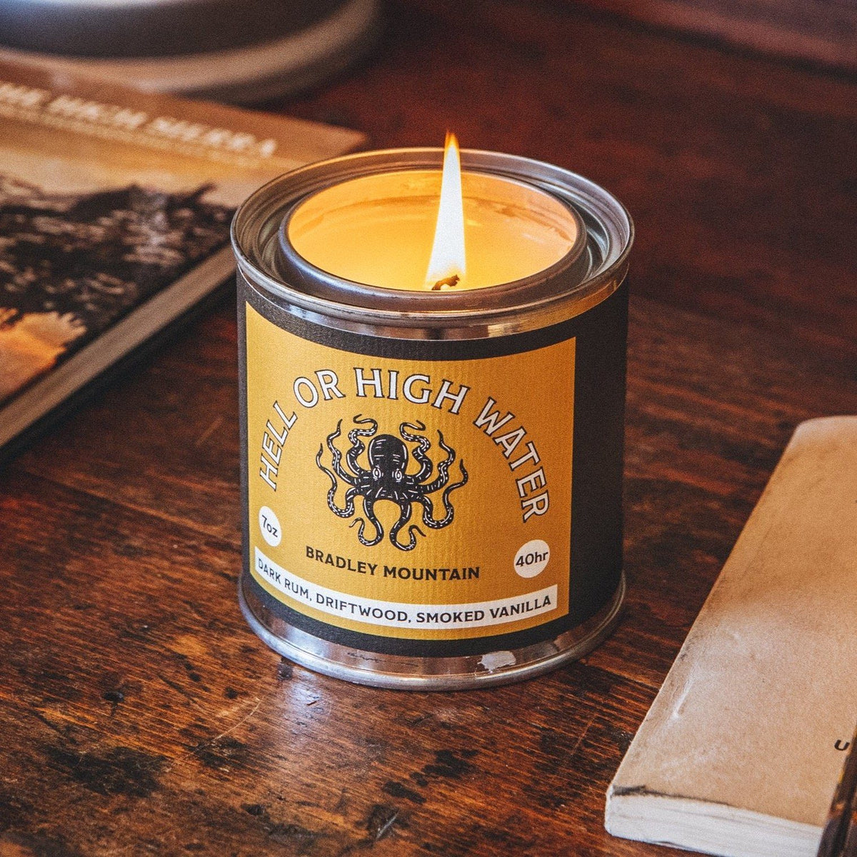 Hell or High Water Candle – Bradley Mountain