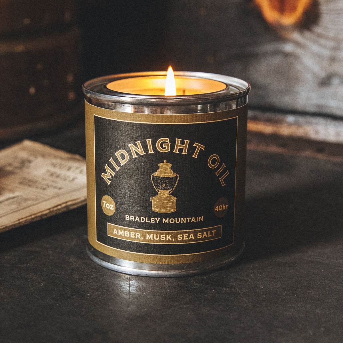 食器 candle Midnight Oil Candle – Bradley Mountain
