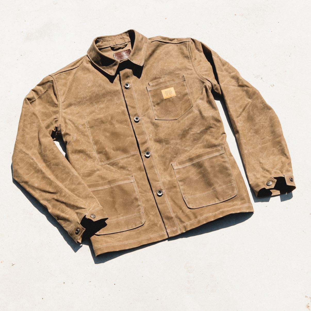 Edison Chore Coat - Field Tan – Bradley Mountain