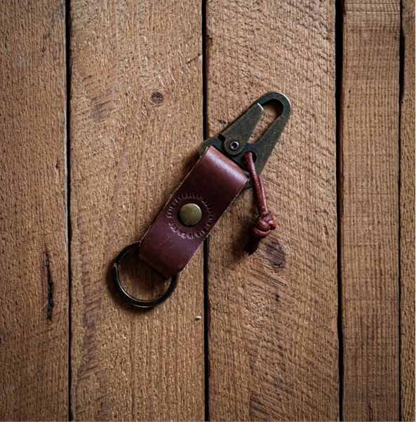 Charter Key Fob - Brown Bradley Mountain 