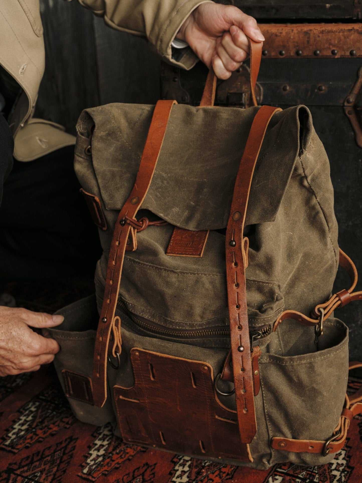 The Wilder - 10 Year Edition - Field Tan Bag Bradley Mountain 