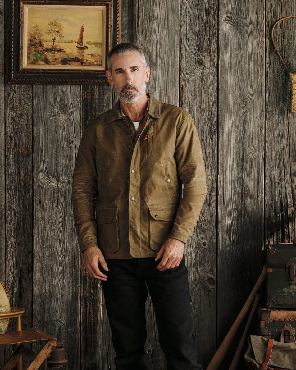 Field Jacket - Waxed Tan Bradley Mountain 