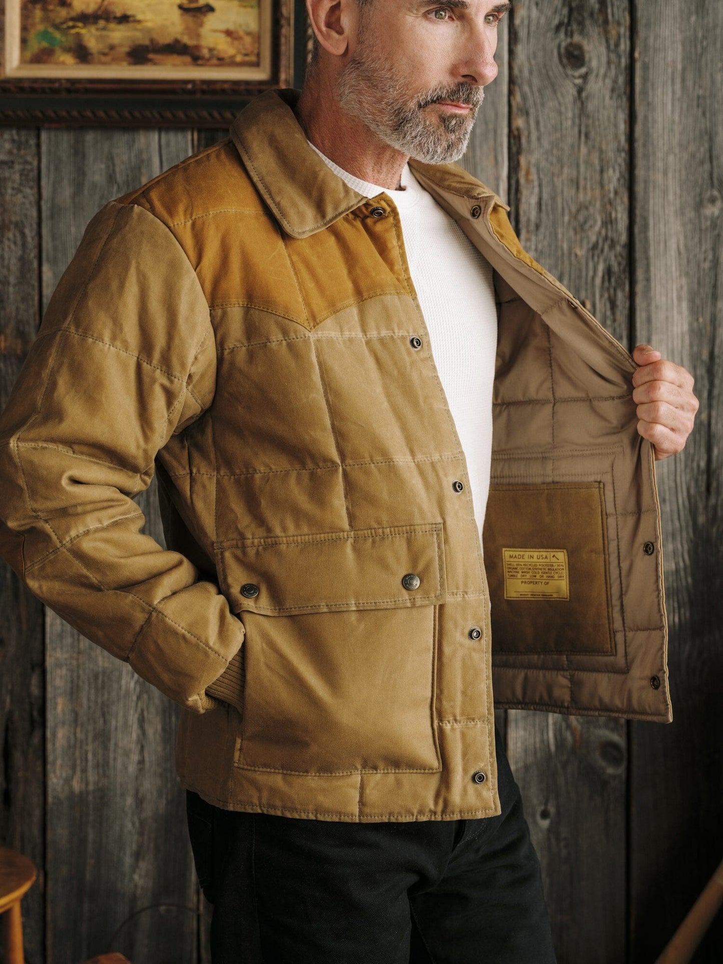 Navigator Jacket - Western Tan Bradley Mountain 