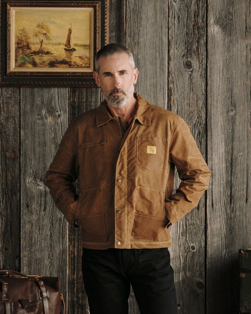 Cabin Jacket w/ Zipper - Brush Brown Bradley Mountain 