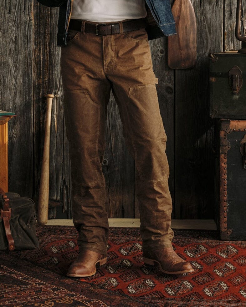 Whistler Work Pant - Waxed Chestnut Bradley Mountain 