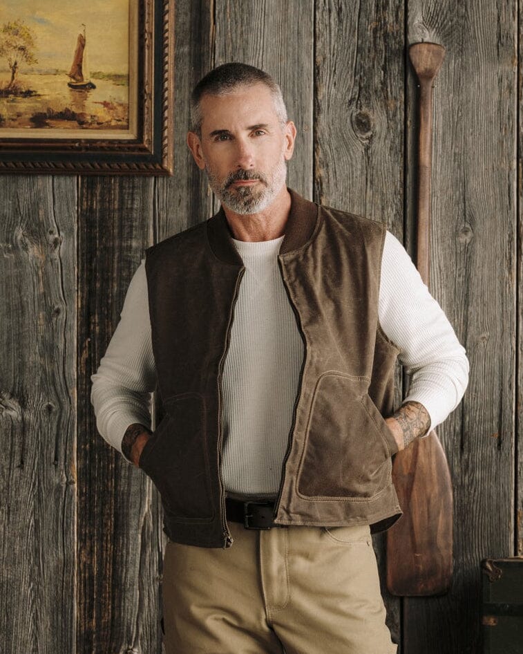 Piston Vest - Waxed Oak Bradley Mountain 