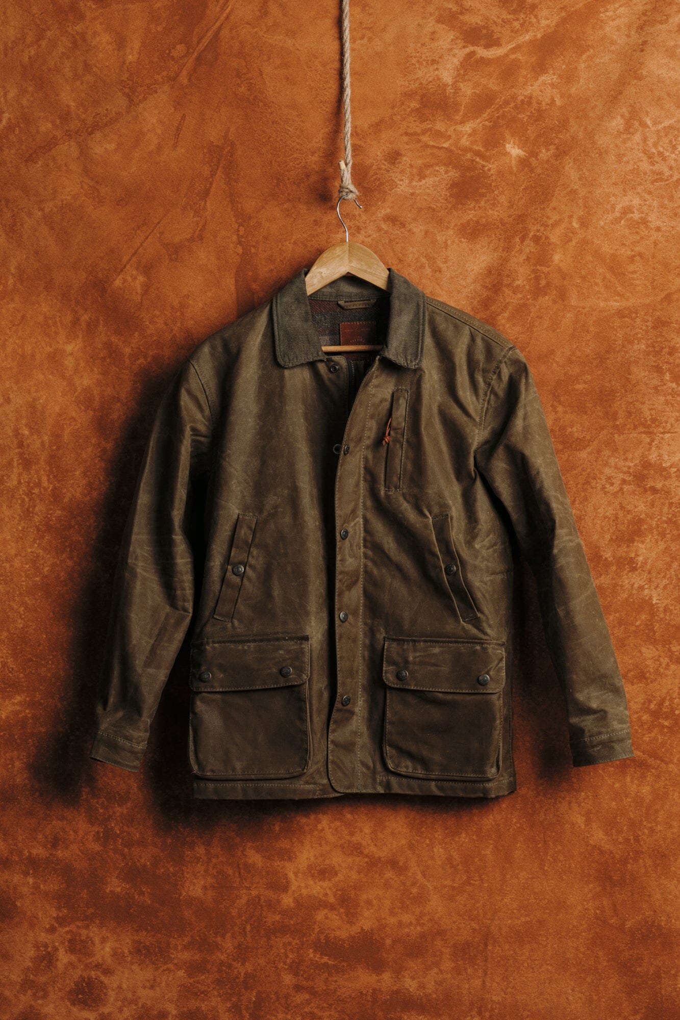 Field Jacket - Waxed Tan Bradley Mountain 