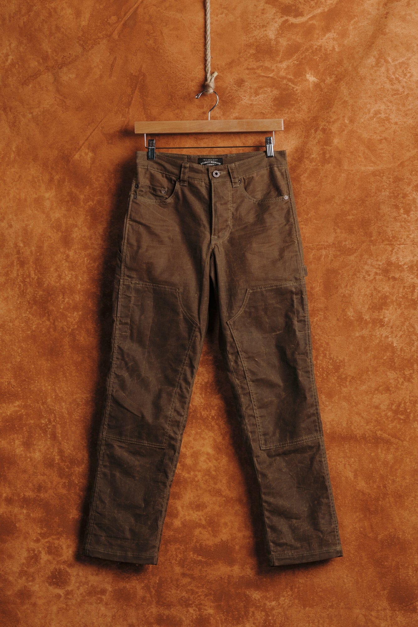 Whistler Work Pant - Waxed Chestnut Bradley Mountain 