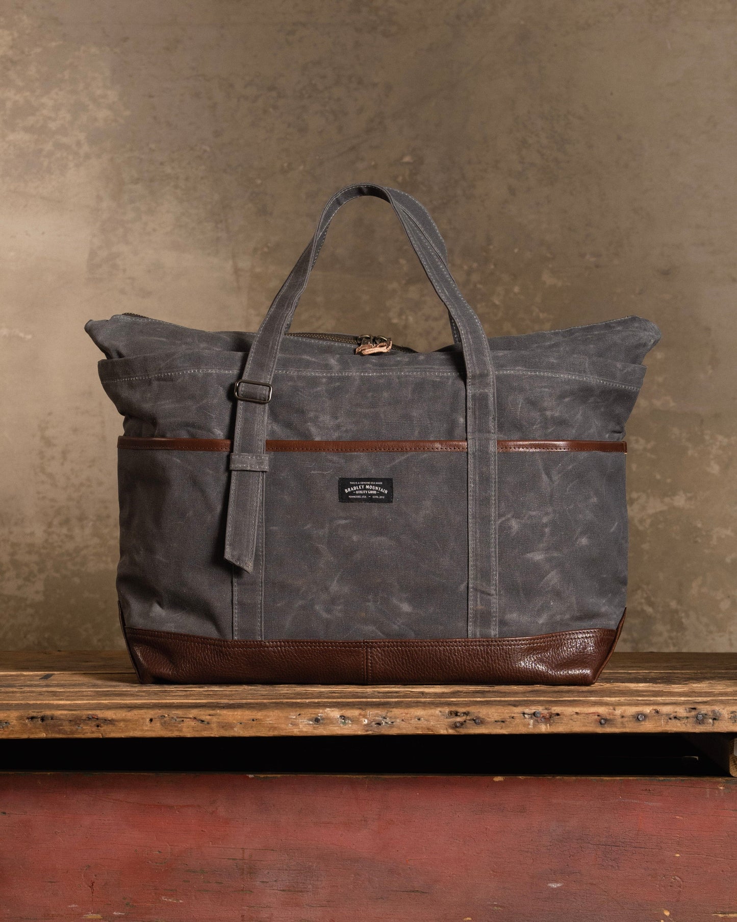 Charter Zipper Tote - Smoke Bag Bradley Mountain 