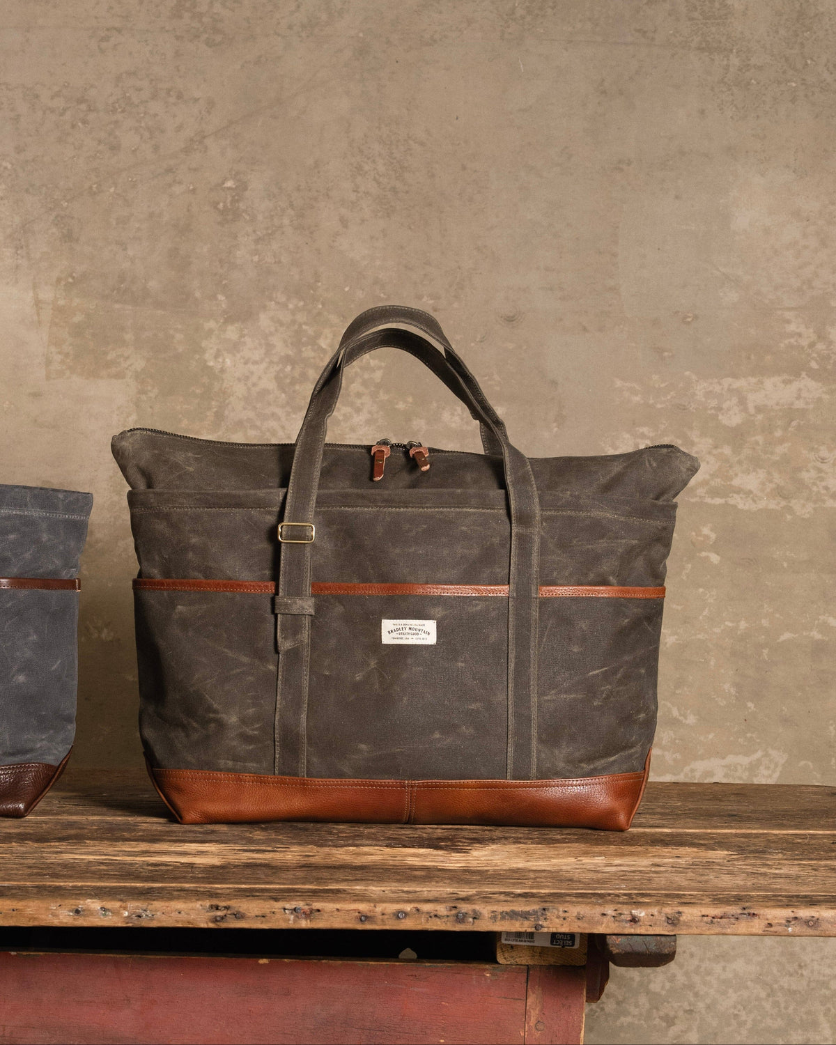 Charter Zipper Tote - Field Tan Bag Bradley Mountain 