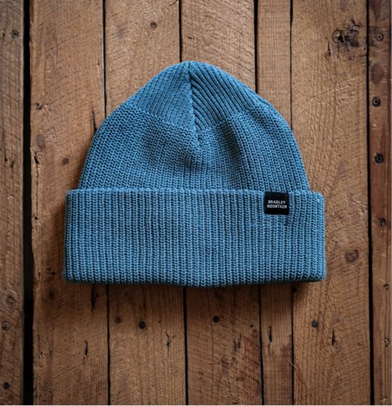 Cotton Watch Cap - Azure Bradley Mountain 