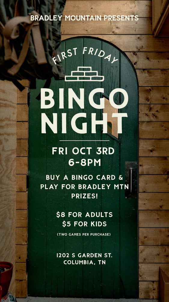 Bingo! (First Friday) Oct 3rd Event Event 