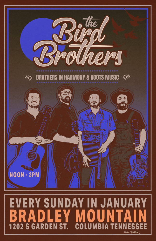 Bird Brothers - Blues and Brunch January Residency 3 Event Event 