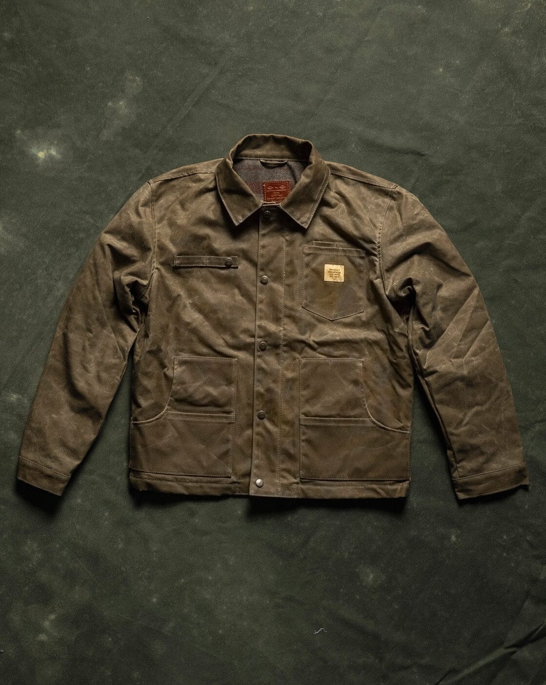 Cabin Jacket w/ Zipper - Field Tan – Bradley Mountain