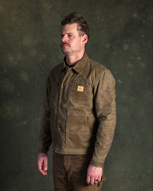 Cabin Jacket w/ Zipper - Field Tan – Bradley Mountain