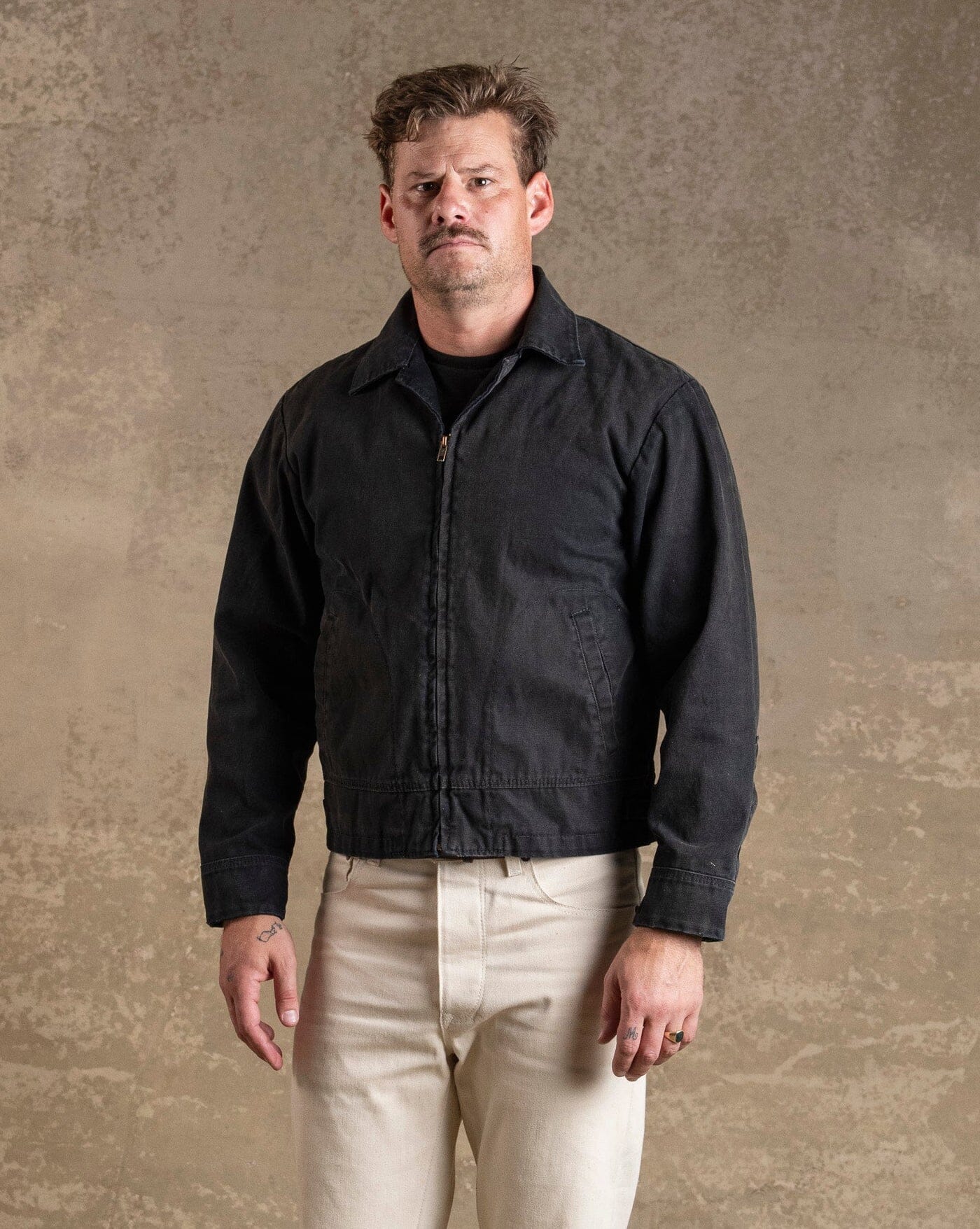 Club Jacket - Washed Black Bradley Mountain 