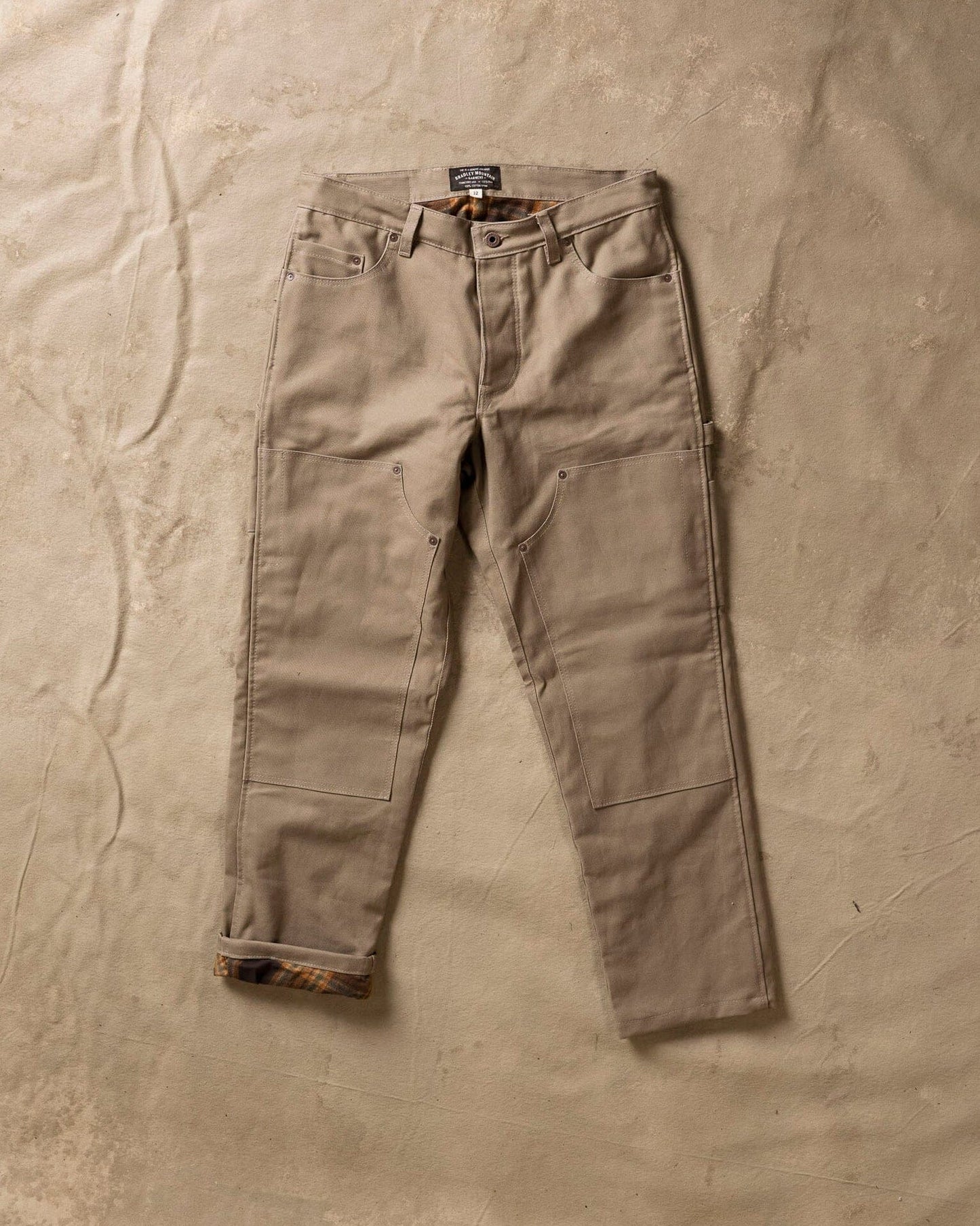 Whistler Work Pant - Flannel Lined Beachwood Bradley Mountain 