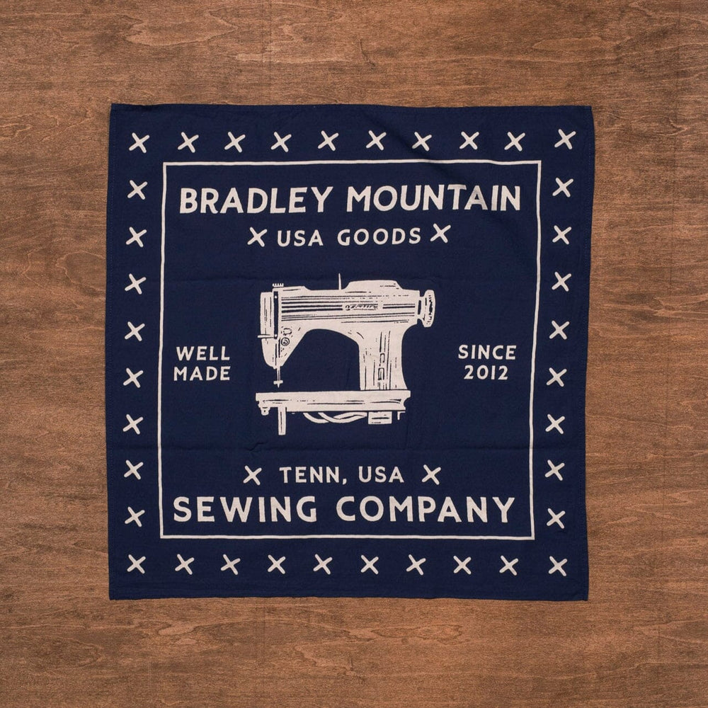 Sewing Company Bandana - Navy Accessories Bradley Mountain 
