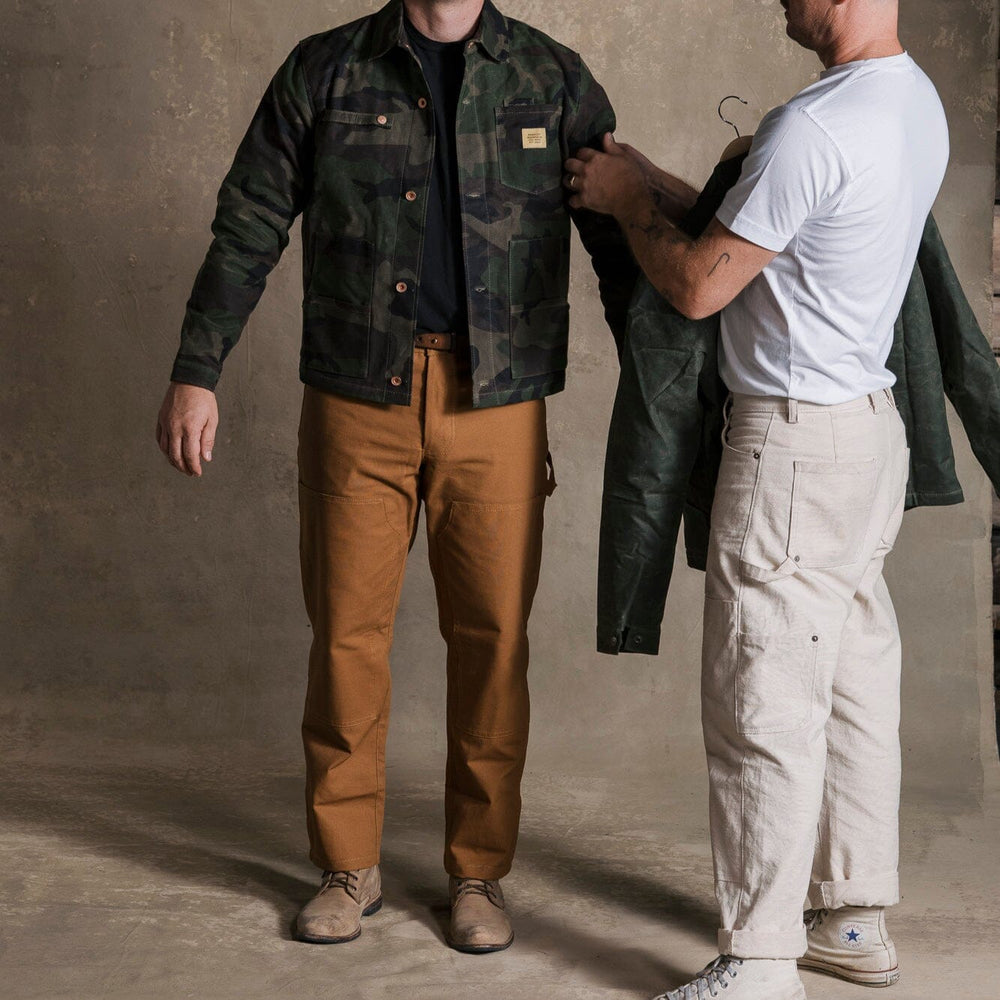 4-Season Cabin Jacket - Waxed Camo Bradley Mountain 