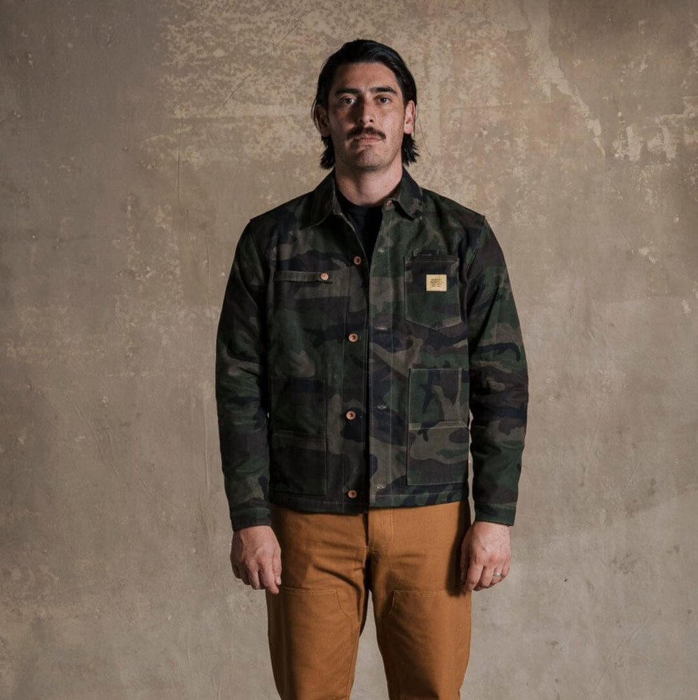 4-Season Cabin Jacket - Waxed Camo Bradley Mountain 