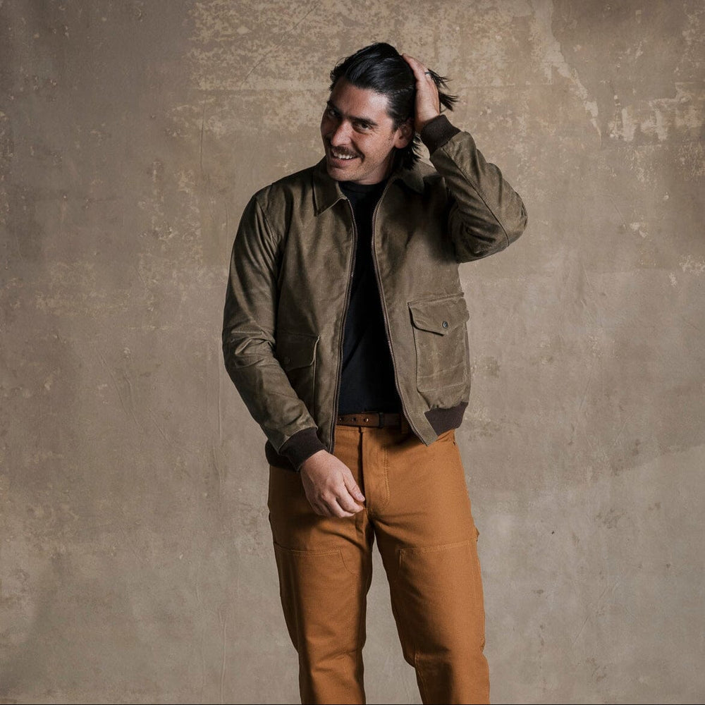 G-1 Waxed Bomber - Field Tan Bradley Mountain 