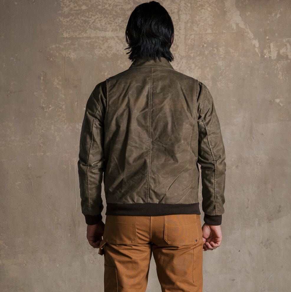 G-1 Waxed Bomber - Field Tan Bradley Mountain 