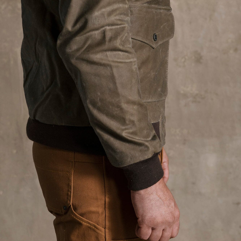 G-1 Waxed Bomber - Field Tan Bradley Mountain 