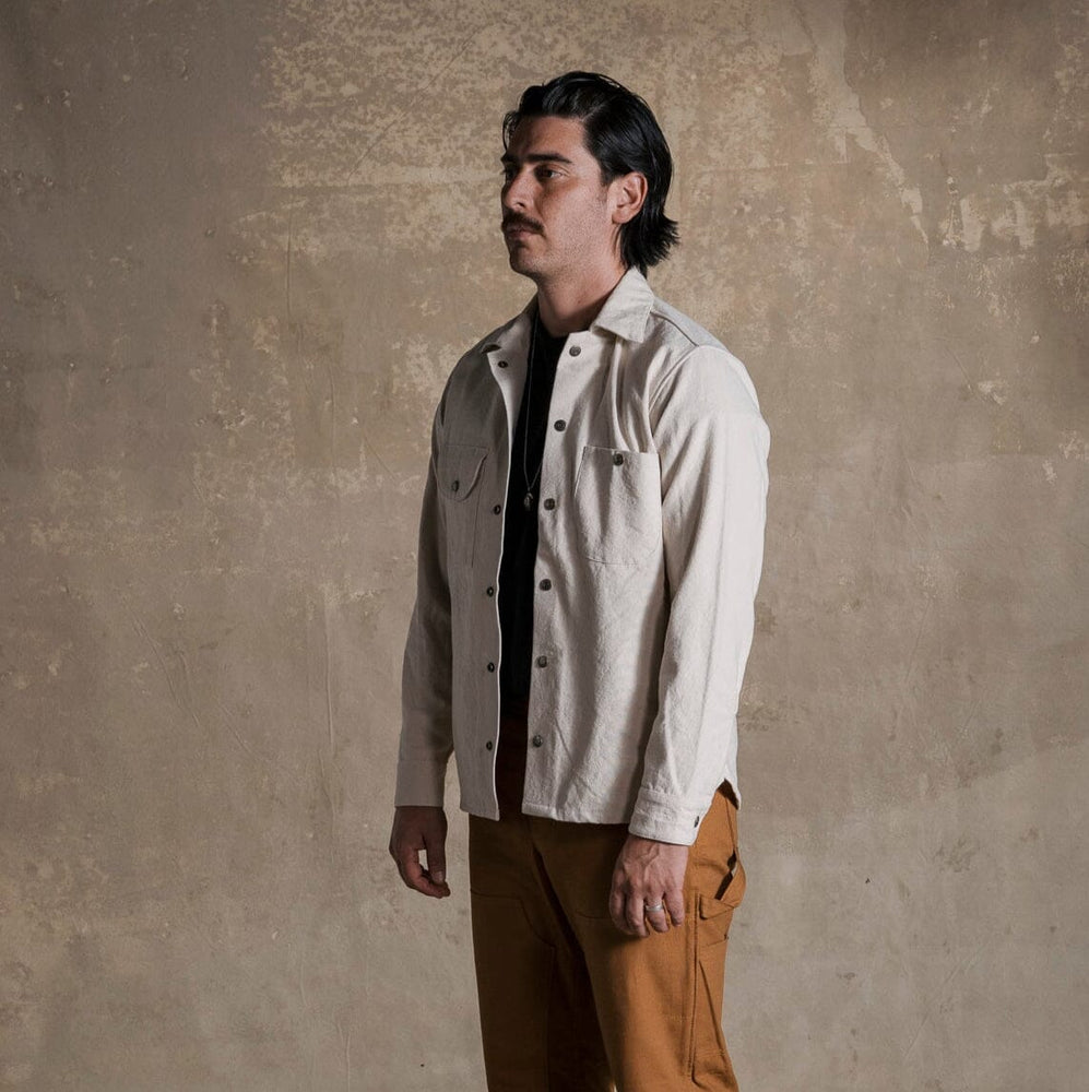 Canvas Workshirt - Natural Bradley Mountain 