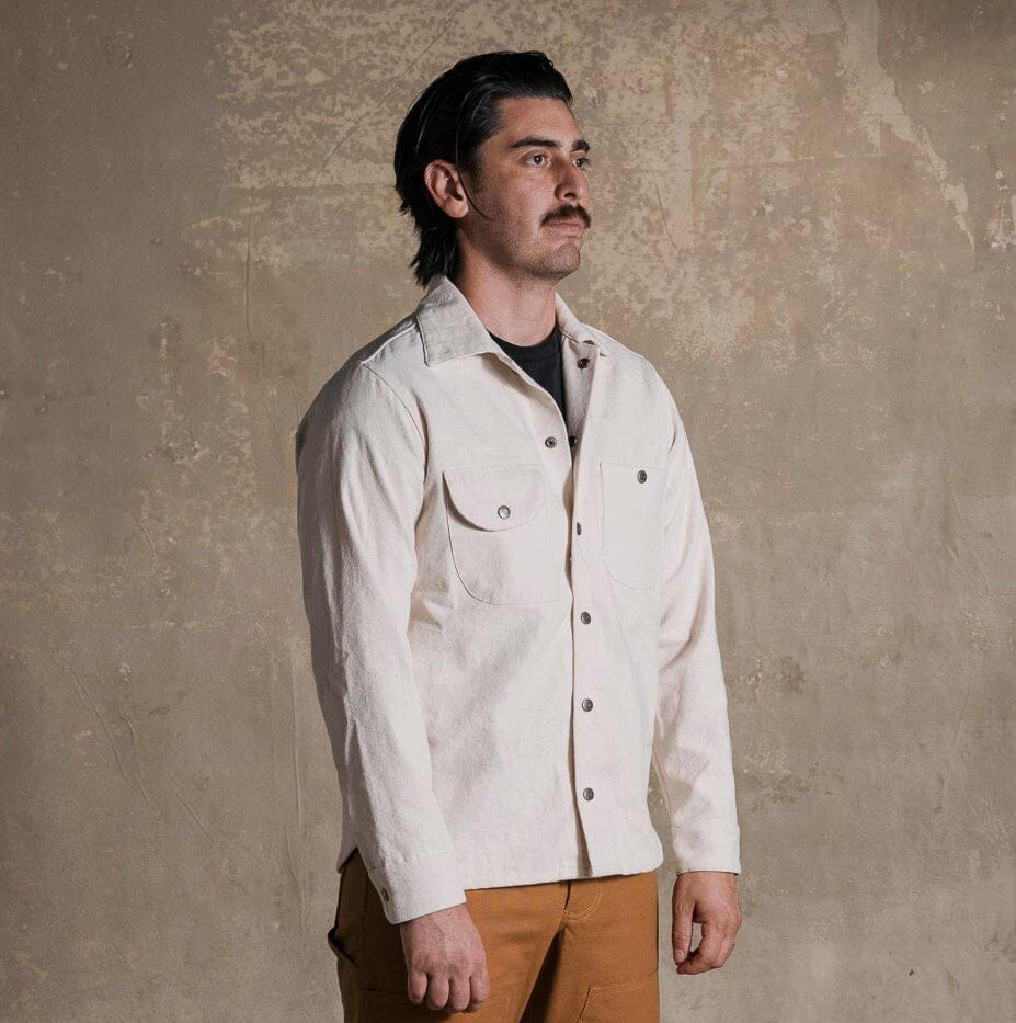 Canvas Workshirt - Natural Bradley Mountain 