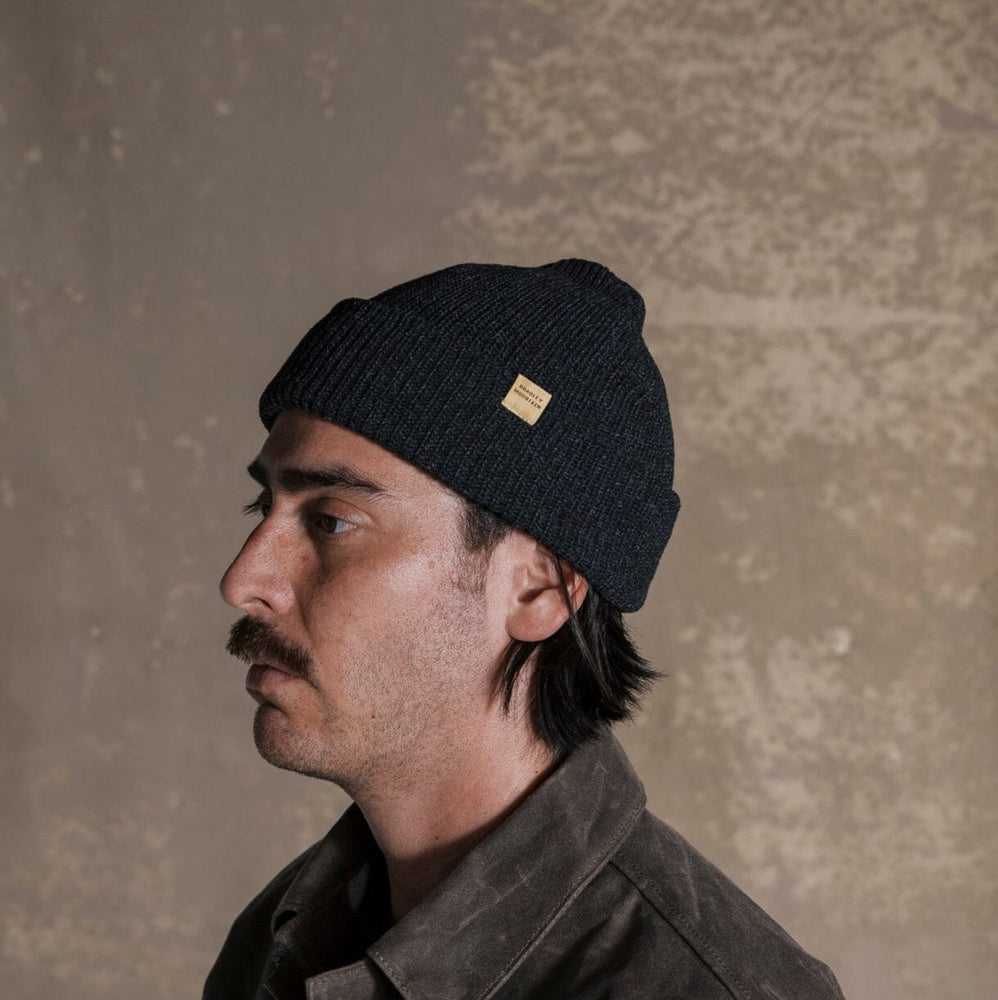 Wool Watch Cap - Obsidian Bradley Mountain 