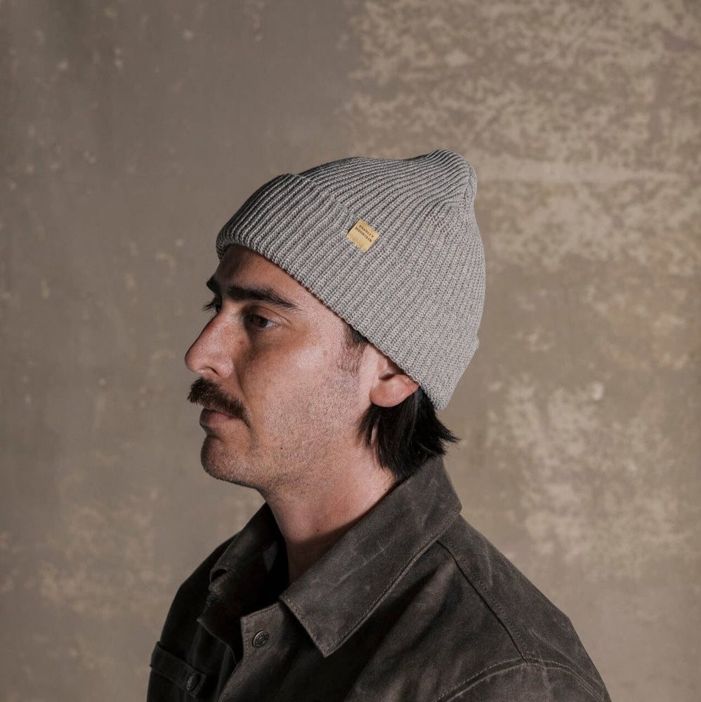 Wool Watch Cap - Stone Bradley Mountain 