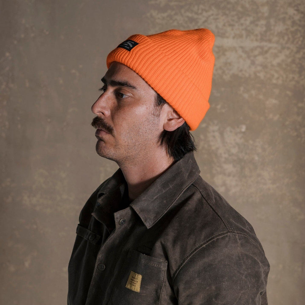 Acrylic Watch Cap - Hi-Vis Orange Bradley Mountain 