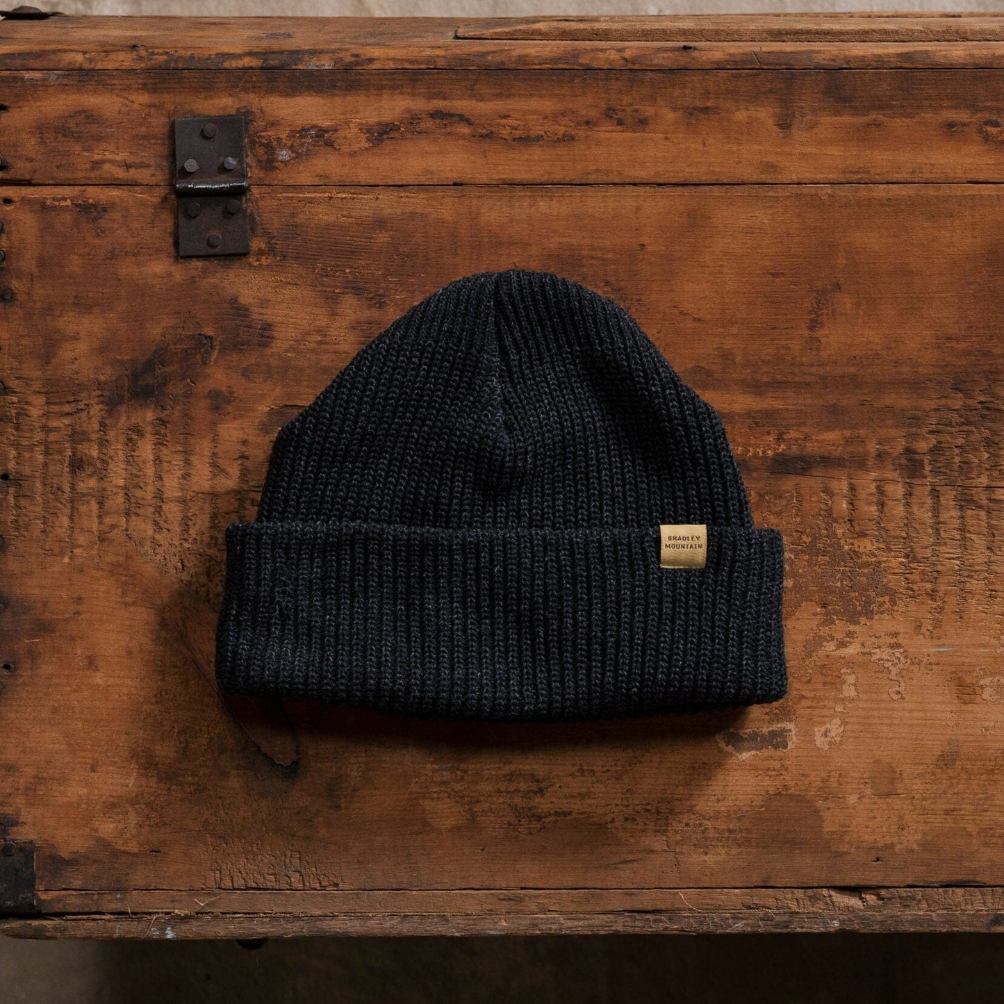Wool Watch Cap - Obsidian Bradley Mountain 