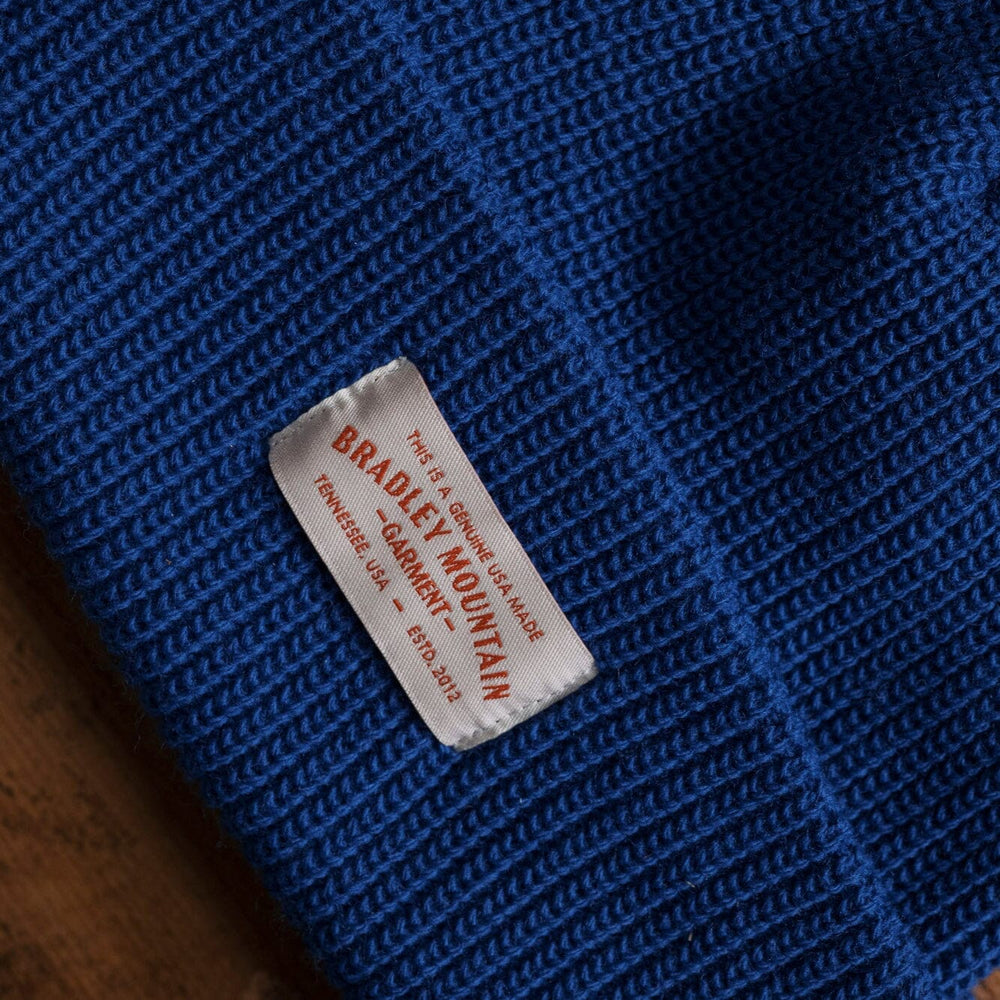 Acrylic Watch Cap - Primary Blue Bradley Mountain 