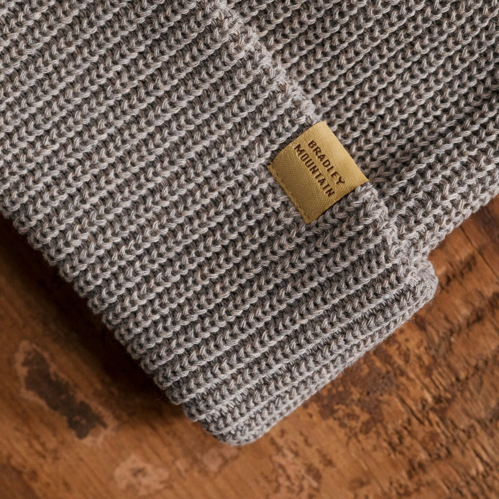 Wool Watch Cap - Stone Bradley Mountain 