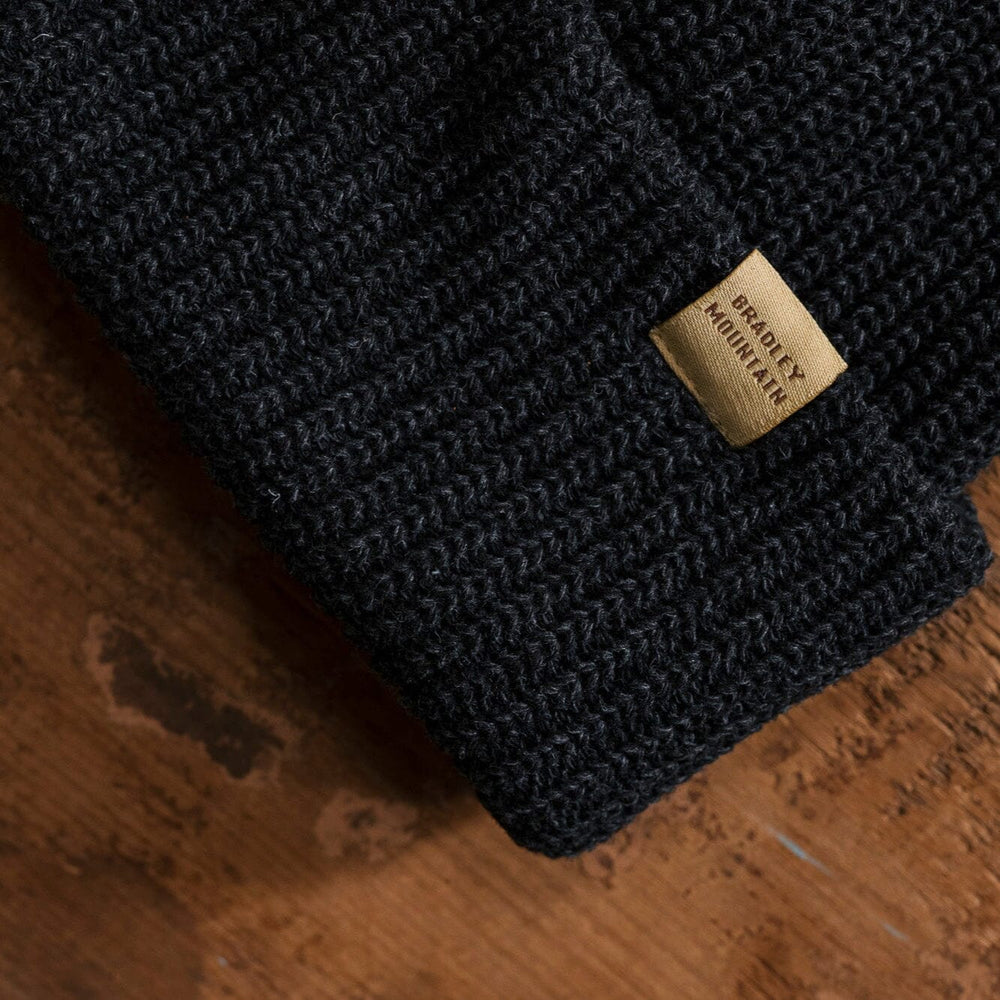 Wool Watch Cap - Obsidian Bradley Mountain 