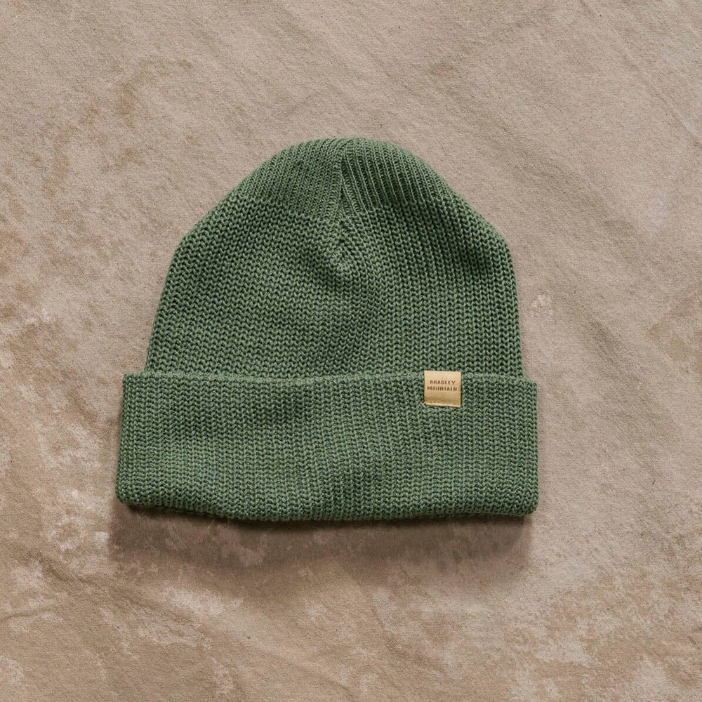 Cotton Watch Cap - Wasabi Bradley Mountain 