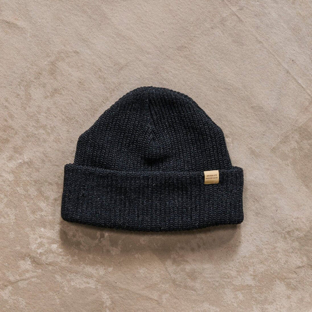 Wool Watch Cap - Obsidian Bradley Mountain 