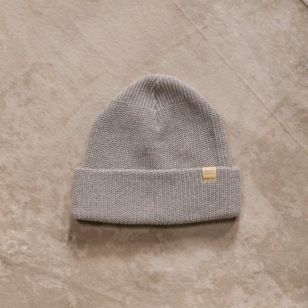 Wool Watch Cap - Stone Bradley Mountain 